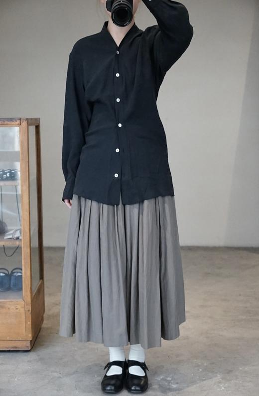 Studio Nicholson 修身收腰V领衬衫 商品图7