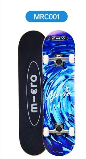 （清仓）m-cro/迈古瑞士micro迈古滑板初学者双翘街头青少年专业街板（非静音轮）