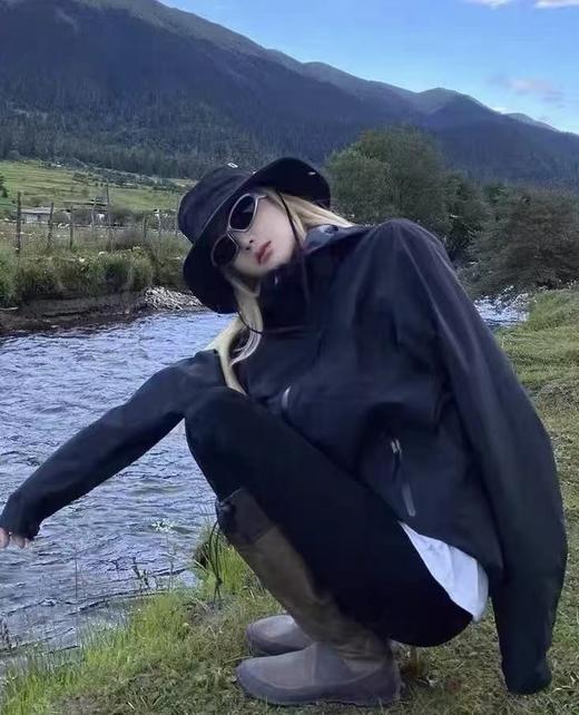 双十一特卖！！情侣款冲锋衣连帽休闲外套-喜出 商品图3