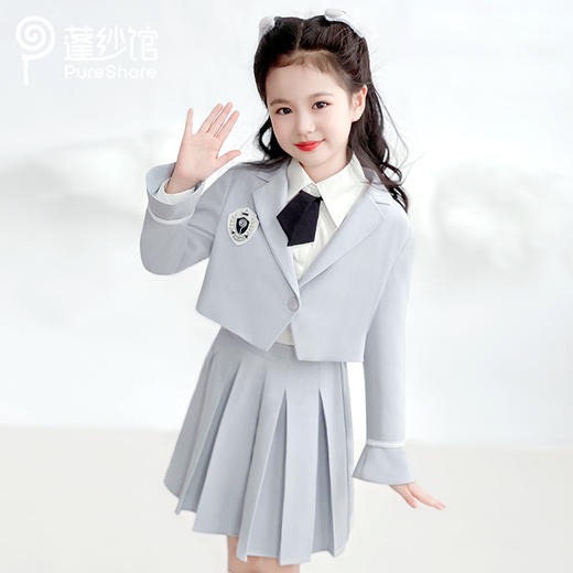 pureshare 学院风系列 海盐奶茶（长袖+短袖） 商品图0