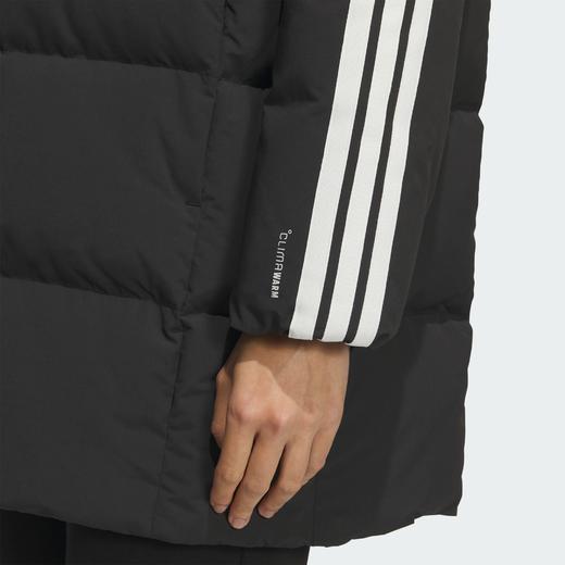 Adidas阿迪达斯MID LENGTH DOWN JACKET 女子中长款三条纹羽绒服600蓬鸭绒KC2486 商品图8