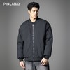 PINLI品立2025冬季新款男士宽松抗皱棒球领短款棉服棉衣茄克外套GD253105165 商品缩略图3