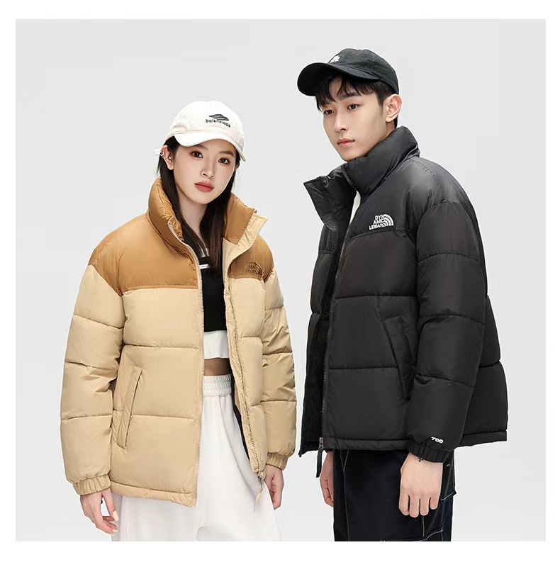 【冬中锦绣】男女款拼接羽绒棉服 超高充棉量 百搭时尚 宽松保暖 