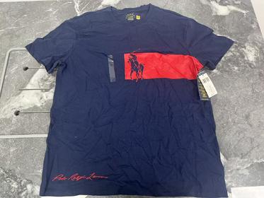 瑕疵polo ralph lauren 男士夏季透气印花马球标圆领短袖T恤