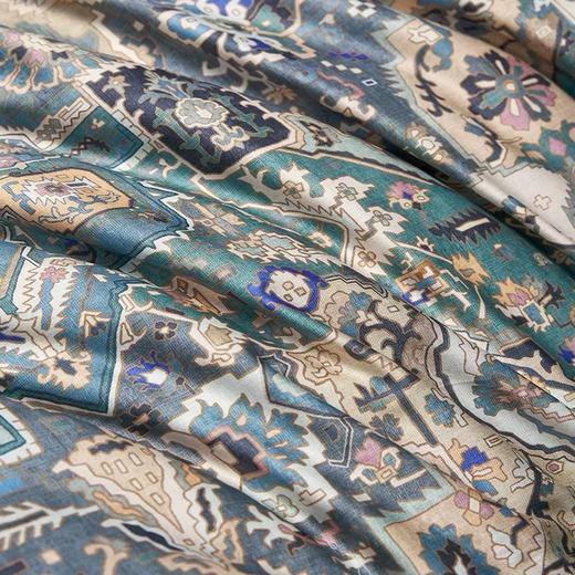 【whinny/惠谊】精致婉约长绒棉全棉贡缎数码印花四件套 宋雅集 商品图1