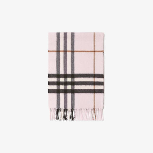 【一】BURBERRY 巴宝莉 中性格纹羊绒围巾 格子 8077877 B1017 商品图1