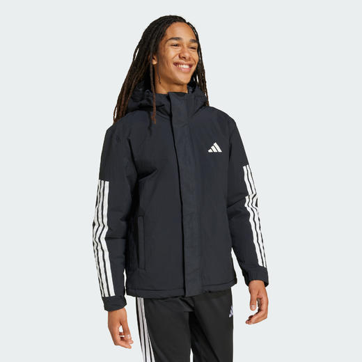 Adidas阿迪达斯INSULATED HOODED JACKET男子 拒水防风保暖运动休闲连帽夹克外套JY8303 商品图5
