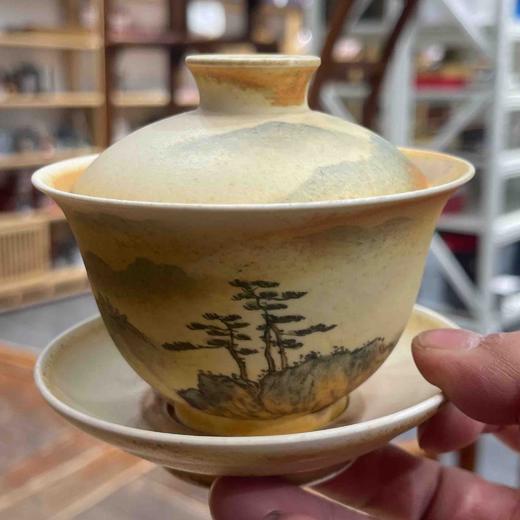 清水柴烧盖碗 商品图0