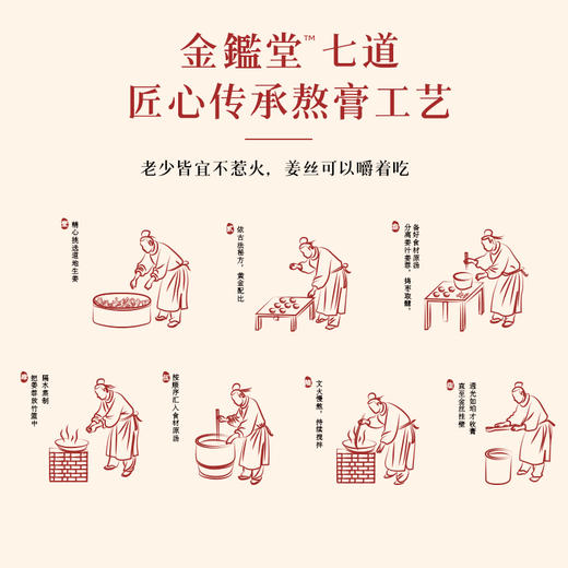 养宫芳姜膏 非遗53号秘方加持 自然窖藏365天祛姜燥更温和 受寒久坐产后中老人手脚冰凉姨妈期  百湿离姜膏20克*10/盒 商品图3