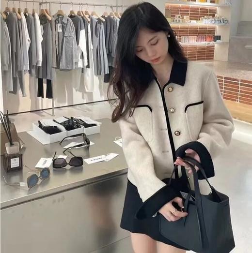小香风双面羊毛外套，纯羊毛面料，双面呢子，挺阔有型 商品图9