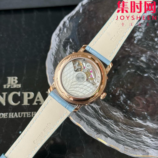 TWT宝珀月亮美人天然贝母盘女表（玫金钻圈贝母面）女士机械腕表 女装3663全历月相腕表 表径35mm 商品图7