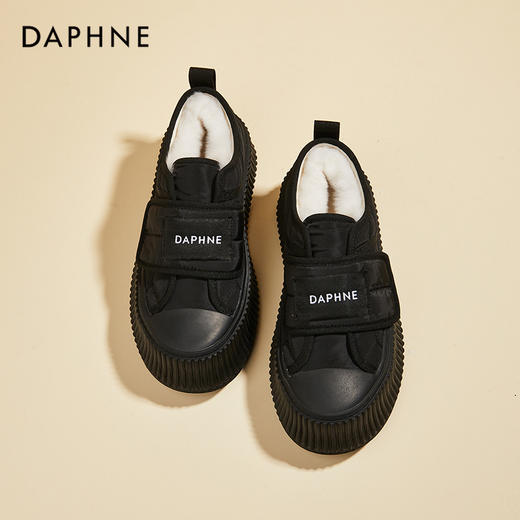 【达芙妮】加绒加厚面包鞋4022404522 商品图1