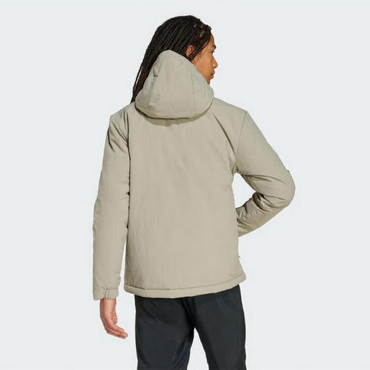 Adidas阿迪达斯男子运动型格系列 3S HOODED INS J 短棉服 JY8305 商品图1