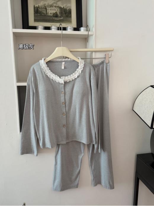 🎉【秋冬暖肤纯色德绒睡衣套装🌷】睡衣花色选择的尽头是纯色睡衣……💦OOTD | 好喜欢我的秋冬德绒睡衣呀！！ 商品图7