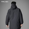 PINLI品立2025冬季新款工装大口袋长款棉衣男士宽松连帽棉服外套GD253105168 商品缩略图2