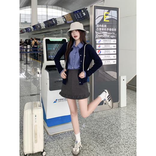 【129元任选2件】现货！下摆花边短裙 商品图4