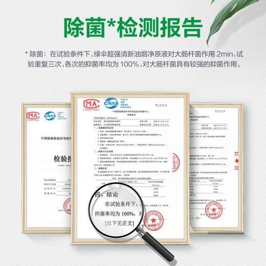 绿伞30年国货超强清新油烟净 厨房重油污净油烟机清洗剂 商品图2
