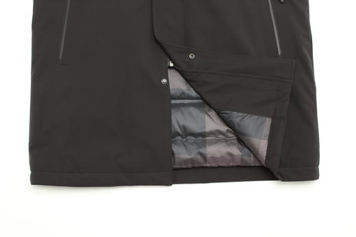 Marco Azzali 黑色中长款羽绒服 MY55256A2 商品图2