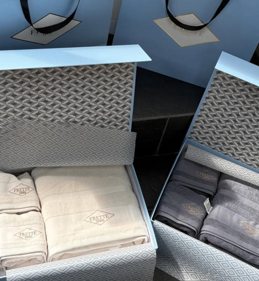 FRETTE埃及棉浴巾三件套。先说一下尺寸
毛巾：37x75cm（两条）
浴巾：80x160cm 商品图8