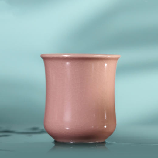 问鼎粉汝束腰咖啡杯（大） 商品图0