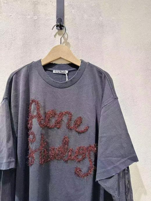 女款刺绣logo长袖T恤HU001 商品图2