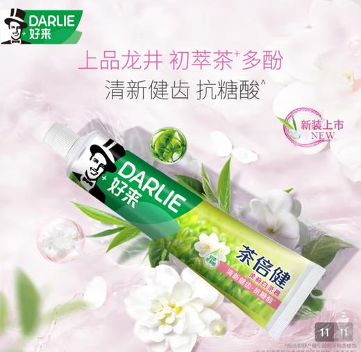 好来（黑人）茶倍健茉莉白茶牙膏140g 商品图1