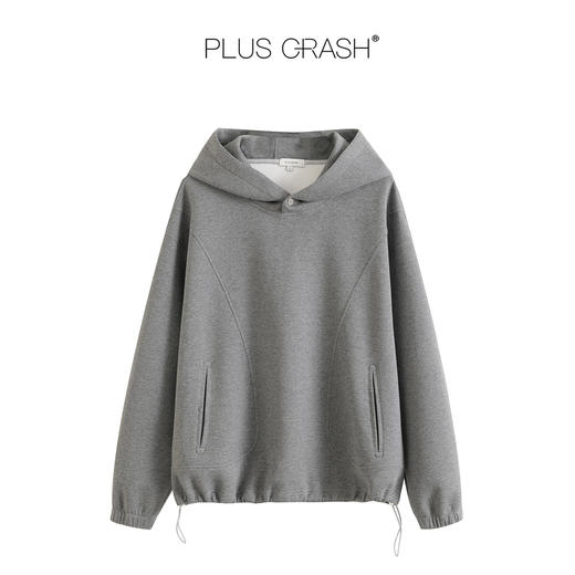 PLUS CRASH2025冬季加厚空气层松弛百搭保暖宽松多片裁剪男女套装 商品图6