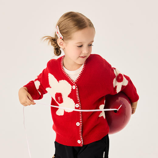 Cucutas女幼童线衫CY25WIW643中国红90#-130# 商品图7