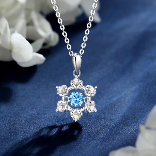 【Winy】s925银 凛冬雪绒项链送女朋友/老婆/闺蜜生日节日礼物 商品图0