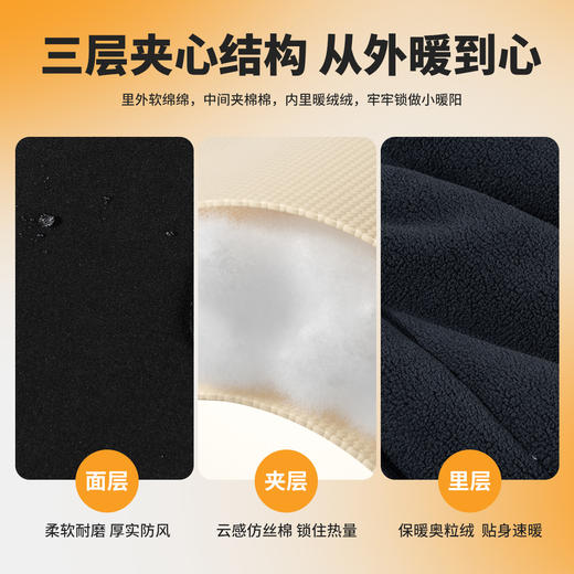 迪士尼冬季新品前开带帽夹棉外套 商品图6