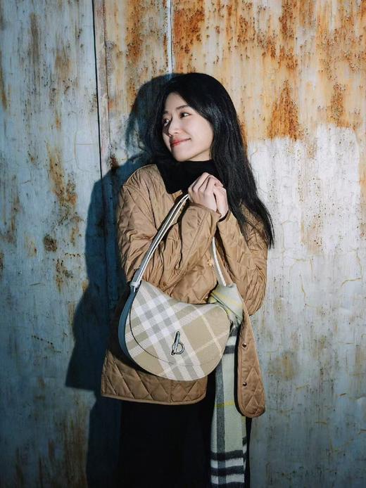 代工厂B家风格菱形夹羊毛工装外套 商品图10