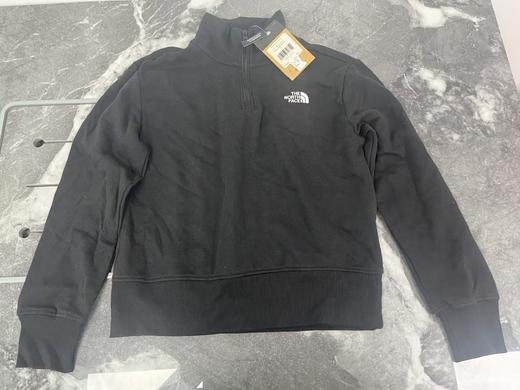 瑕疵THE NORTH FACE/北面 女士棉混纺微弹保暖立领半拉链卫衣 商品图0
