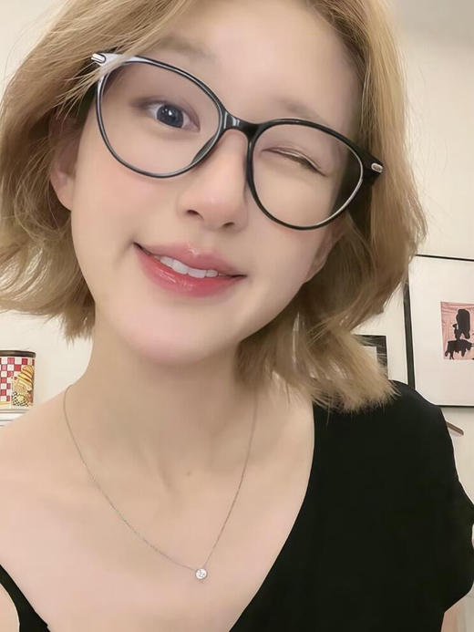 鼻屎钻项链丨露思同款 2克拉3克拉超闪火彩鼻屎钻项链 商品图7