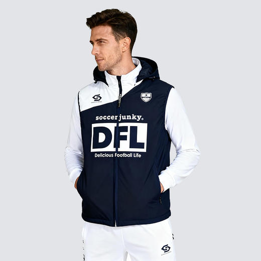 小李子正品Soccer Junky足球运动训练日光+棉马甲成人男SJ25983-2 商品图2