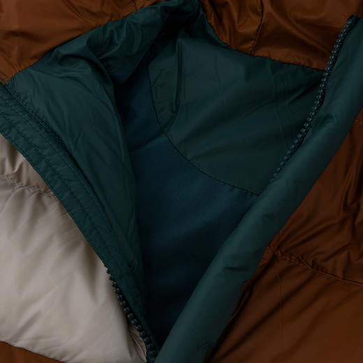 棉果果冬季新品男童涤丝纺羽绒保暖加厚多色拼接长款羽绒服M412102925622 商品图2