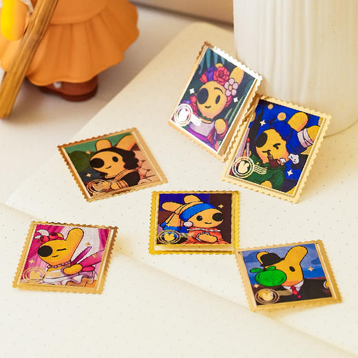 团团大艺术家系列金属书签 商品图2