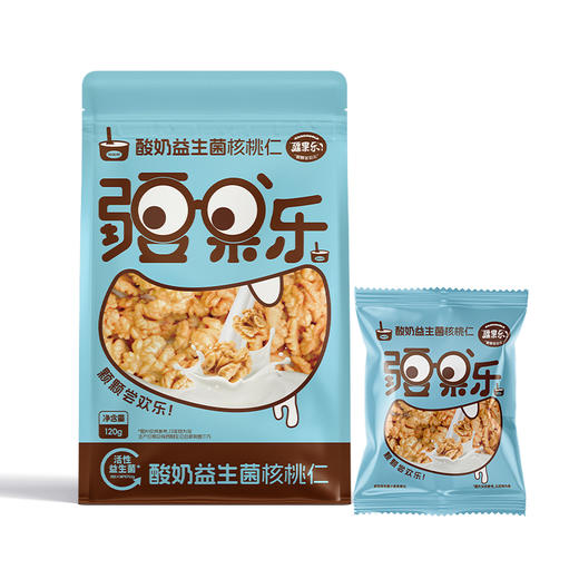 疆果乐酸奶益生菌核桃仁120g（商） 商品图3