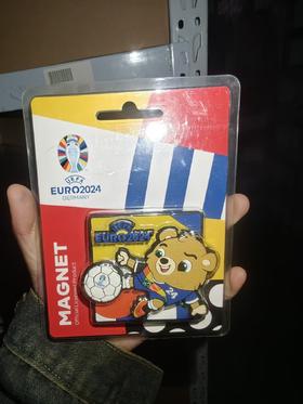 2024欧洲杯周边产品 冰箱贴射门款