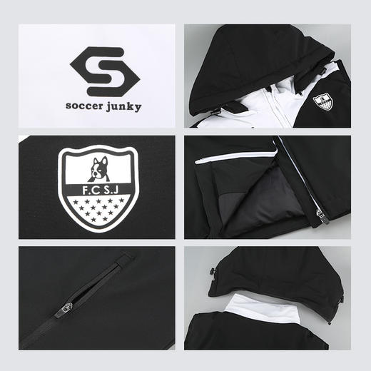 小李子正品Soccer Junky足球运动训练日光+棉马甲成人男SJ25983-2 商品图3