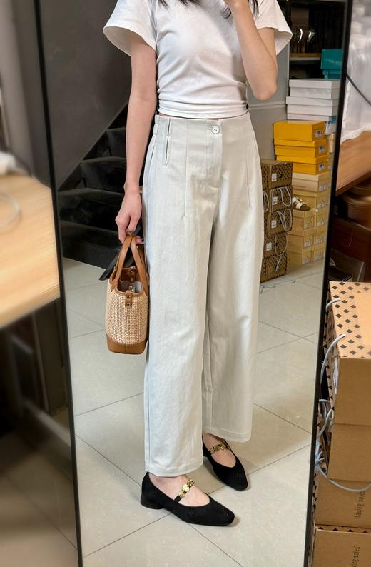 （小眠专属）2025秋款钛金棉千金裤显瘦高腰直筒裤8805 商品图3