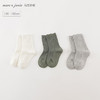 马克珍妮男童柔软弹力透气纯色长袜2025年秋冬新款552032 商品缩略图0