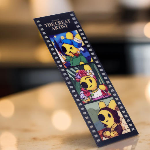 团团大艺术家系列胶片书签 商品图2