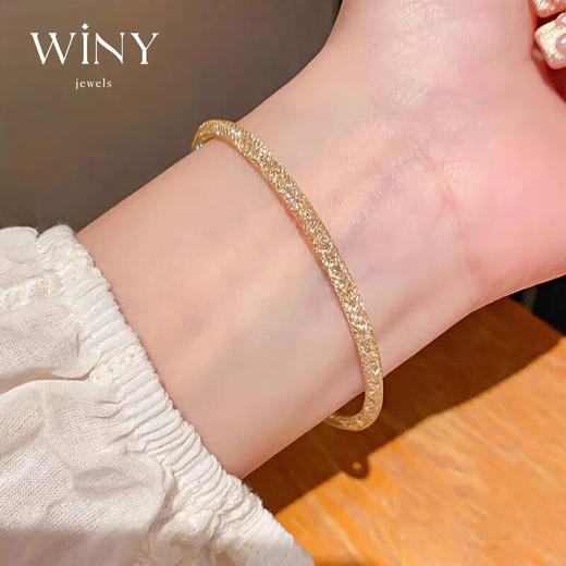 Winy s925 星辉金沙手链搭配合成立方氧化锆送女朋友/老婆/闺蜜生日节日礼物 商品图3