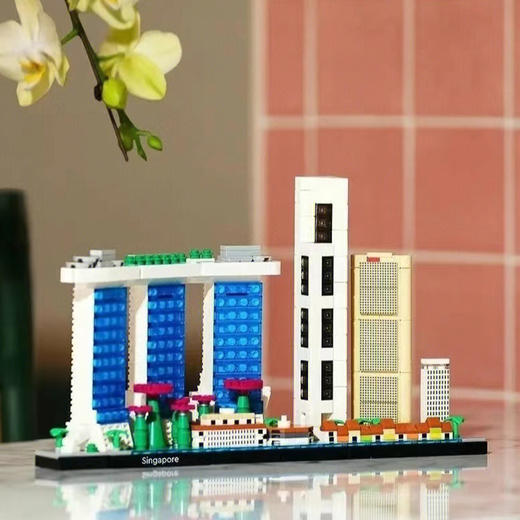 【49.9/2盒任选】乐乐新品‼️天际线积木 超大盒城市主题天际线积木 可送礼 精美礼盒包装 兼容乐高 益智拼装模型玩具儿童礼物 商品图8