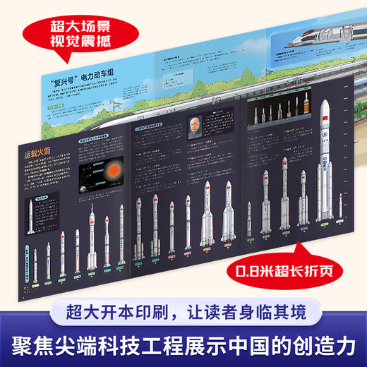 《超级工程，中国造！》精装一册   5-12岁   图解大国科技奥秘 看图即懂 科学严谨 培养孩子对科学的好奇心和探索精神  赠：手工模型一个 商品图3