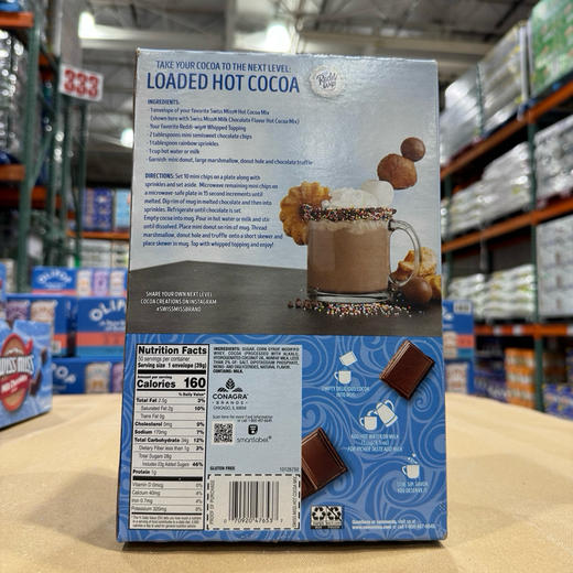 冬季就需要一杯暖暖的热可可☕特别香浓😇非常好喝！所以推荐给你们😋😋特价240元/50袋装😍😍Swiss miss/瑞士小姐 特浓牛奶巧克力粉 商品图3