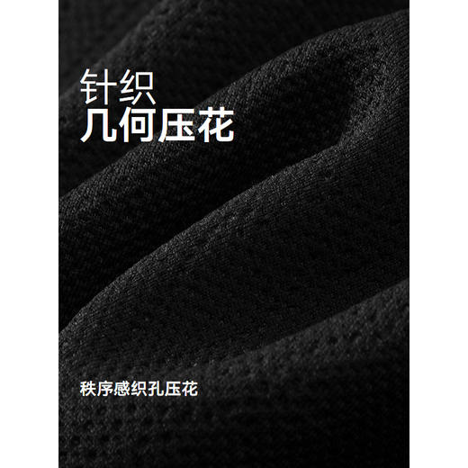 GXG男装 肌理感肩部提花polo衫男士上衣简约翻领短袖T恤 25夏新品 商品图4