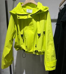 NC连帽大帽绳风衣外套51010（绿）秋季253120030321