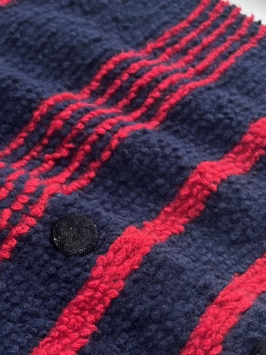 【高品质私服】【复古撞色条纹针织开衫】甄选100%羊毛，触感细腻且带有一定的厚度，具有良好的弹性和透气性【无标出货 介意慎拍】WD 商品图11