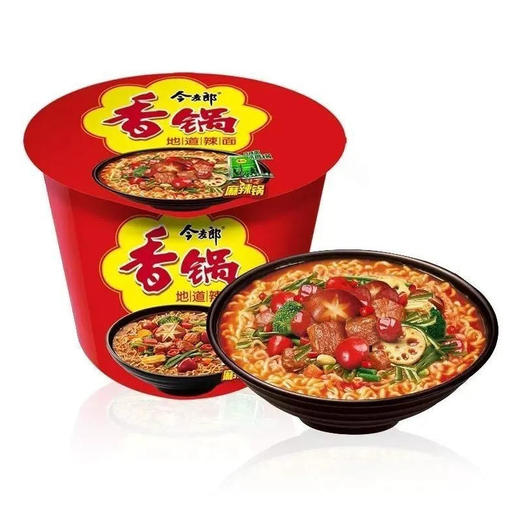 今麦郎 麻辣锅香锅地道辣面 130g/桶 商品图0